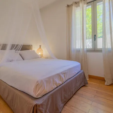 6 Pers Jardin Prive La Bambou - Mandara , Antibes French Riviera 주앙레핑