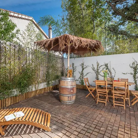 6 Pers Jardin Prive La Bambou - Mandara , Antibes French Riviera *