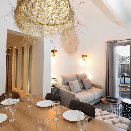 Apartment 6 Pers Jardin Prive La Bambou - Mandara , Antibes French Riviera *