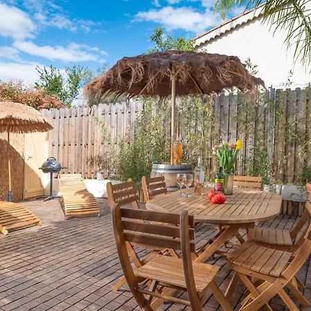 6 Pers Jardin Prive La Bambou - Mandara , Antibes French Riviera Juan-les-Pins
